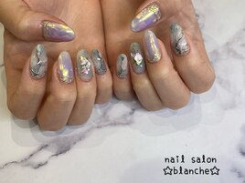 大理石ネイル