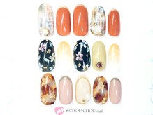 アンドシュシュネイル(&CHOU CHOU nail)/11月の新作デザイン￥７９８０