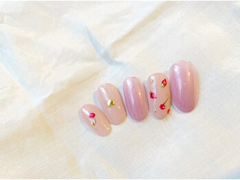 ネイルズ ララ(nails Lala)/苺&さくらんぼ