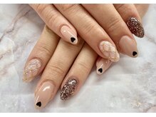 ディーネイル 京橋(D-nail)/【垣原】大人可愛いキルティング