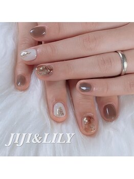 カフェラテネイル