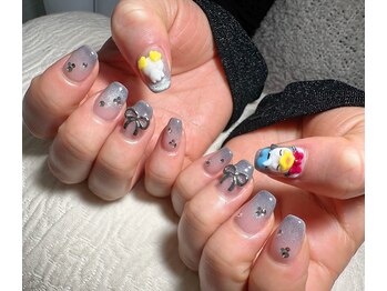 3Dキャラネイル