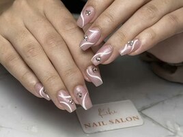 ラインネイル/アートネイル/白