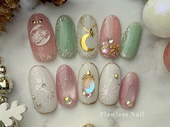 フローレスネイル(Flawless Nail)/【定額アート】8000円