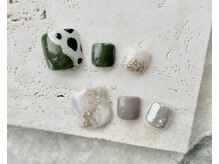 08ネイル(08 nail＆school)/冬　フットジェル♪