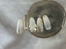 プリュム(Plume)/☆リボンネイル