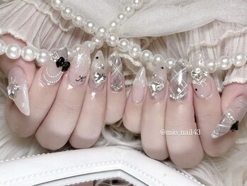 リンドネイル バイ モカ アンド ララ(Lind nail by moca and LaLa)/【mio】チェックネイル