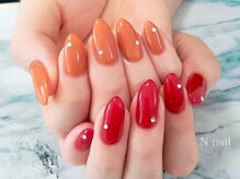 エヌネイル(N nail)/推しカラーネイル♪