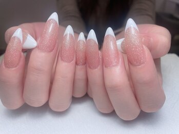 メオネイル(MEO NAIL)/自爪ロングフレンチ