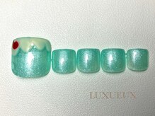 ネイルアンドアイラッシュ ルクソー シーホーク店(Nail&Eyelash LUXUEUX.)/【フットジェル】