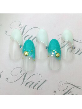 ファミーユ デ グラシュ ネイル(Famille des gracieux nail)/8月ジェルキャンペーン