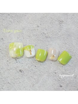 たゆ ネイル(たゆnail)/春ネイル☆フットネイル!