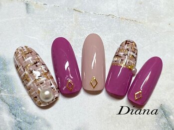 定額ネイル　7,700円　A‐003