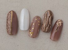 ネイルサロン ラグゼ(Nail salon Luxe)/ブラウンネイル