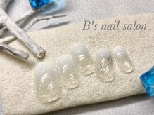 ビーズネイル バイブレス イオンタウン泉大沢店(B's Nail by.BLESS)/【SD47】夏デザイン★シンプル