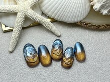 モンスリールネイル(Mon sourire nail)/【ハンド】定額アート9980円