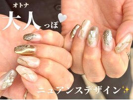 ＊大人っぽニュアンスネイル＊