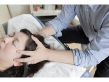 ソフト整体 のどかの雰囲気（頭蓋骨や首の調整は自律神経などにも働きかけます）