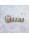 蝶々ネイル