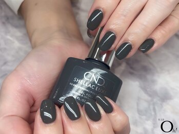 冬のモードなジェルマニキュア