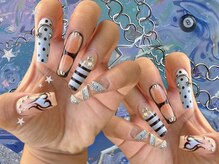 Gel-Xで自然な長さ出し◎韓国っぽ/Y2Kアートも映える♪