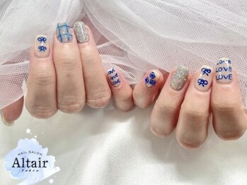 アルタイル(Altair)/手描きネイル