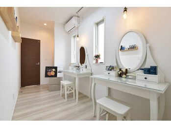 アンドナップ(nap)/2階内観 メイクブース