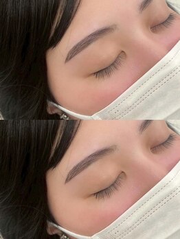 FIGARO by Taylor【フィガロ バイ テイラー】まつげパーマ/マツエク/眉毛の写真/【アイブロウスタイリング】骨格や眉の形をみて最適なデザインに！本来の眉の形を生かし立体感のある美眉を
