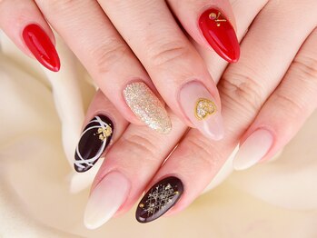 フラッシュネイル SORIO宝塚店/除去付アートし放題◇