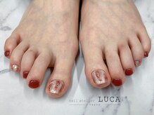 ネイルアトリエルカ(nail atelier LUCA)/W-841 シェラック秋色ネイル