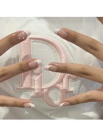 baby pink french