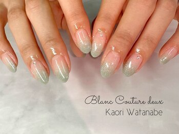 ブランクチュールドゥ(Blanc Couture Deux)/gradation　nail♪