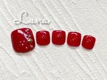 ネイルアンドまつ毛エクステ ルーナ イオンモール東久留米店/フット キャンペーンネイル