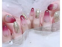 モチミィ(mochimy.)/＊ボルドー×ゴールド＊