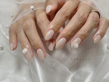 ヴィオリッシュ 大元店(VIOLISH)/pink × white rose