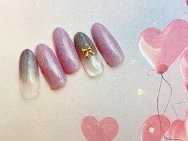 ラメが可愛い！ワンカラー