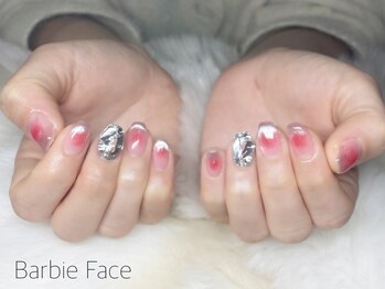 バービーフェイス 恵比寿(Barbie Face)/チークマグネットネイル