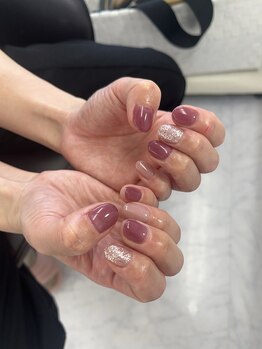 ネイルサロン エーナイン 札幌月寒店/色変えワンカラー♪♪