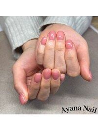 ピンクワンカラー/フィルイン