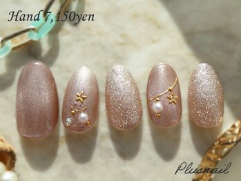 プラスネイル 北千住東口店(PLUS NAIL)/【3251】マグネット×フラッシュ
