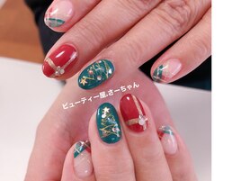 クリスマスネイル