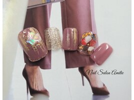 縦グラ×埋め尽くしシェルfoot