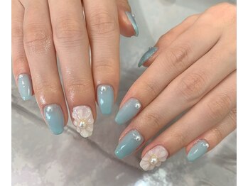 エフドット(f.)/ぷっくりフラワーネイル