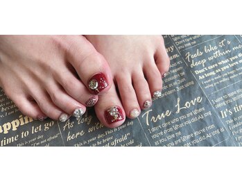 ネイルアンドリラクゼーション マーブル(MARBLE)/フットつけ放題¥6400