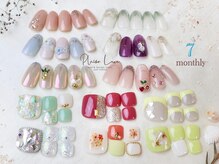 プレジールリュクス(Plaisir luxe)/7monthly nail &nbsp;collection