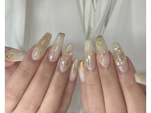 アイネイルズ 心斎橋店(I-nails)/【Lica】ホワイトゴールド