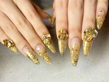 クリーク(CREEK)/ビジューオンロングスカルプ