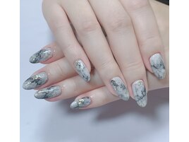 インク大理石風