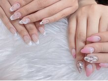 キレイエ ネイルズ(KIREIE NAILS)/フレンチ グラデーション ピンク