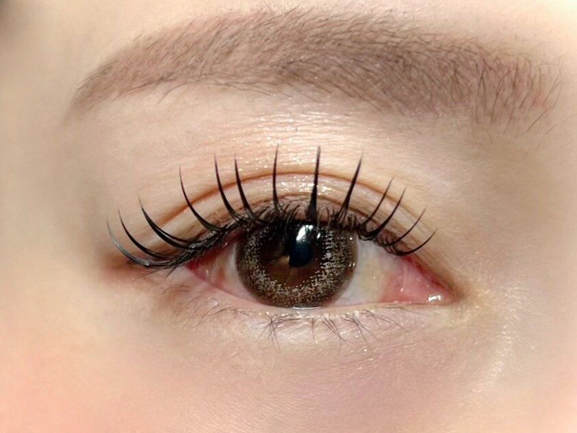 <LEDマツエク> フラットラッシュ100本【ナチュラルに目力UP！】